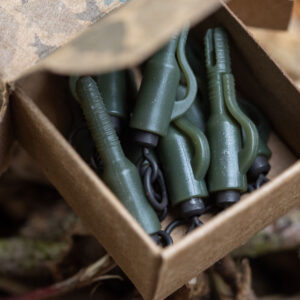 Kryston Safety Lead Clip with Swivel – bezpieczny klips do ciężarka z krętlikiem – brązowy