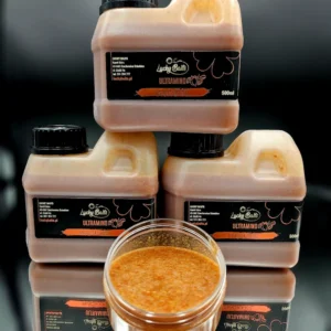 Lucky Baits Ultramino Peach Krill – skoncentrowany dip aminokwasowy – 500 ml