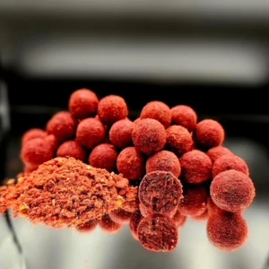 Lucky Baits Strawberry Squid – premium kulki zanętowe – truskawka i squid – 1 kg