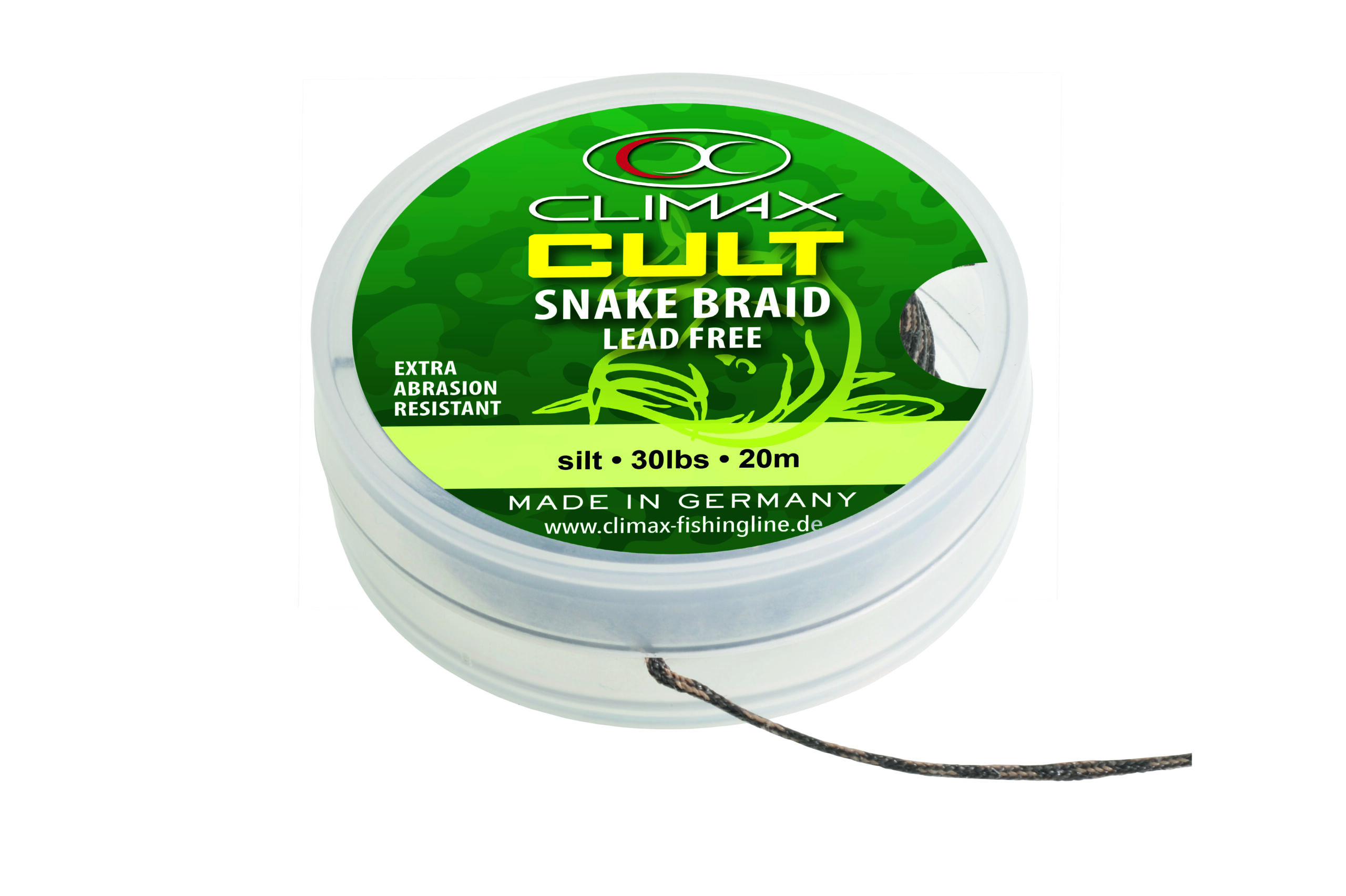 Climax Snake Braid Lead Free – bezołowiowy leader karpiowy