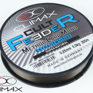 Climax CULT Feeder Method Carp Mono – żyłka do Method Feeder – ciemnobrązowa