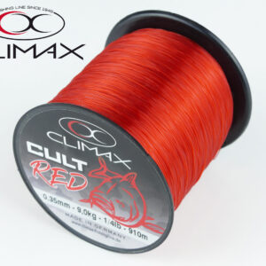 Climax CULT CARP Red – żyłka monofilamentowa – czerwona
