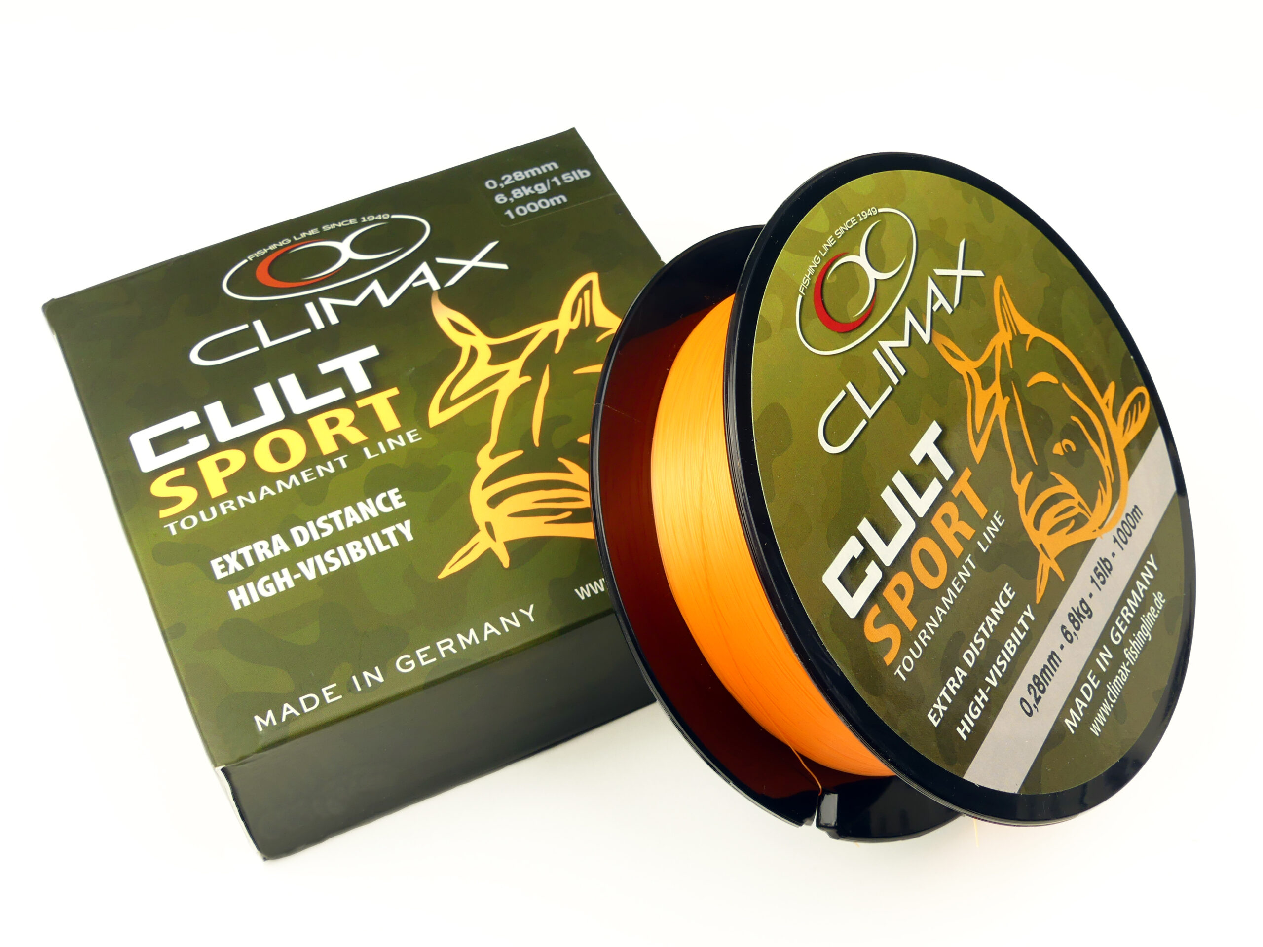 Climax CULT CARP SPORT – żyłka monofilamentowa 1000m - obrazek 2