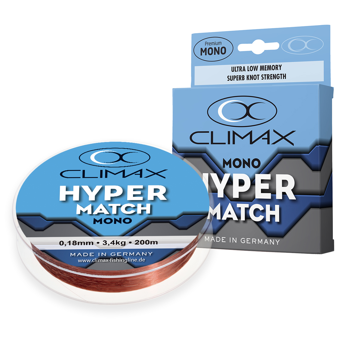 Climax HYPER Match – żyłka monofilamentowa – miedziana 3000m