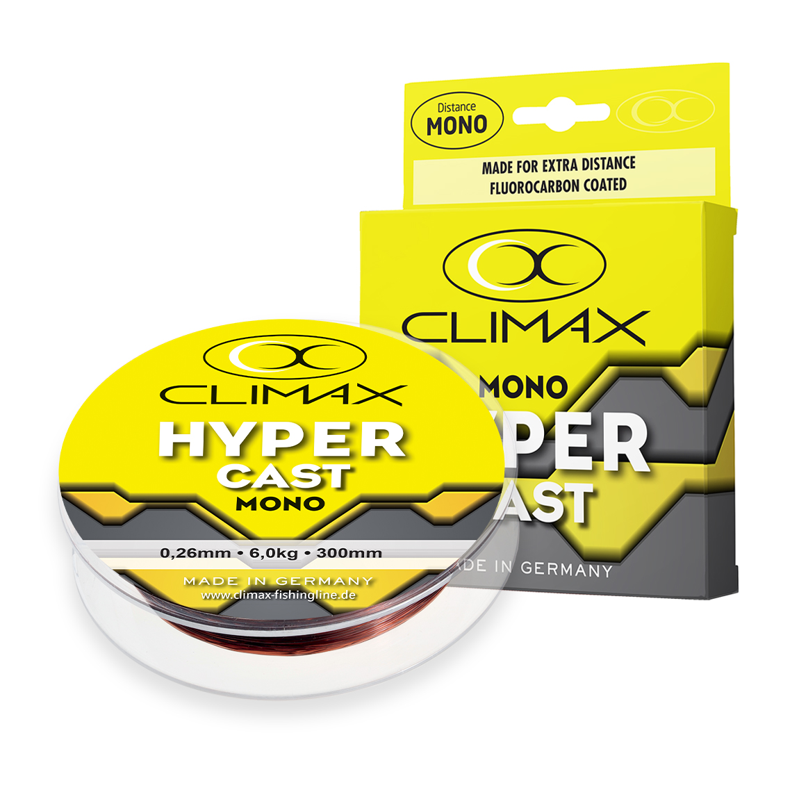 Climax HYPER Cast – żyłka monofilamentowa – miedziana 3000m