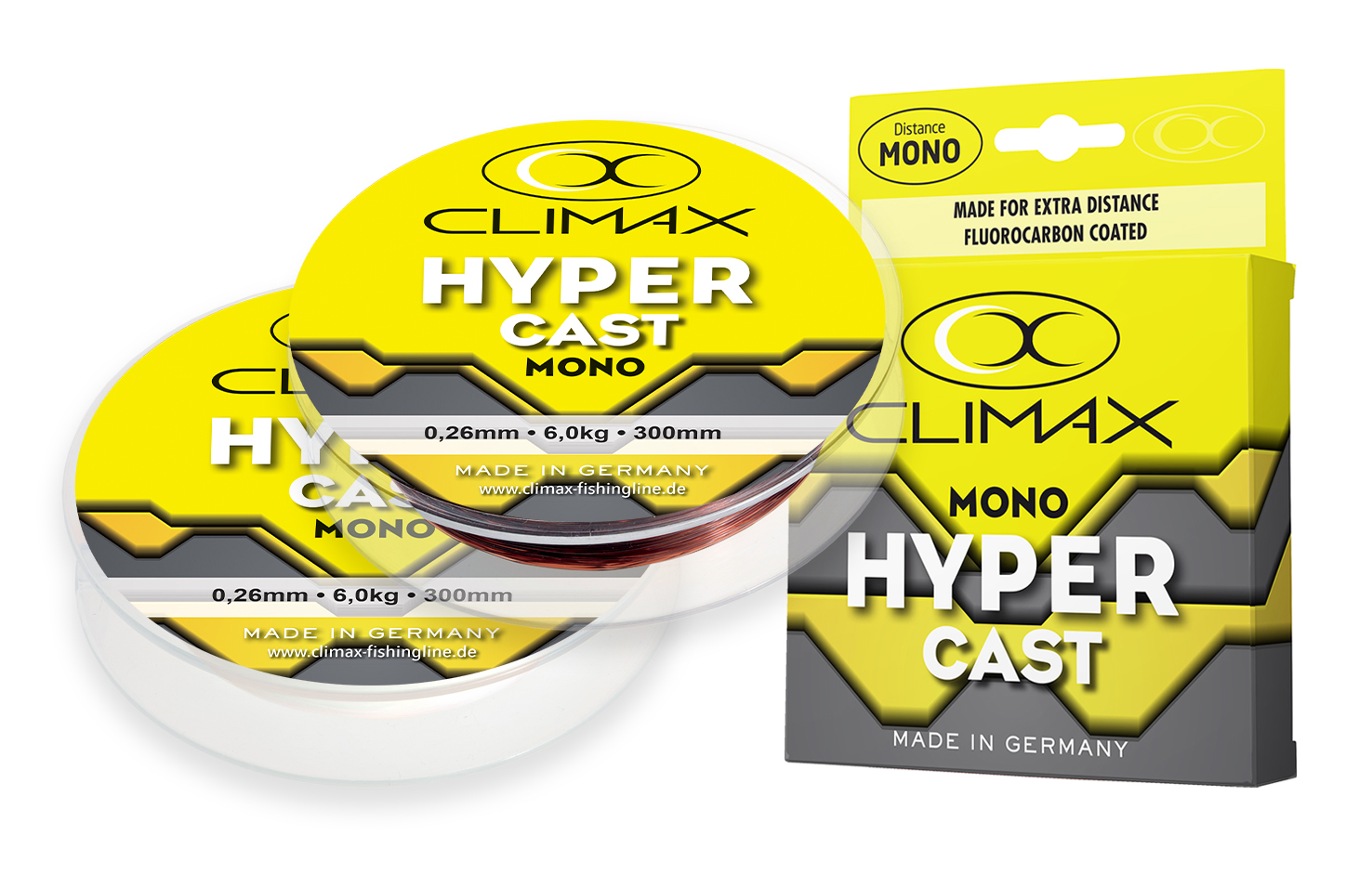 Climax HYPER Cast – żyłka monofilamentowa – miedziana 3000m - obrazek 2