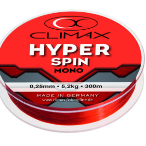 Climax HYPER Spin – żyłka monofilamentowa – czerwona 3000m