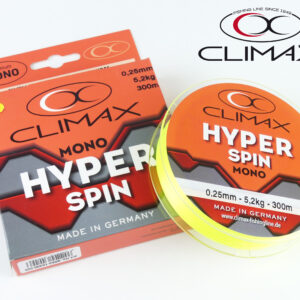 Climax Hyper Spin Fluo – żyłka monofilamentowa – żółta 3000m