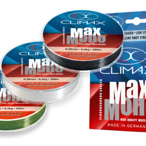 Climax MAX Mono – żyłka monofilamentowa – bezbarwna 300m