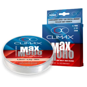 Climax MAX Mono – żyłka monofilamentowa – bezbarwna 300m