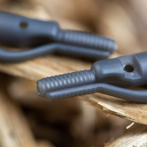 Kryston Safety Lead Clip with Pin – bezpieczny klips do ciężarka z trzpieniem – ciemny muł