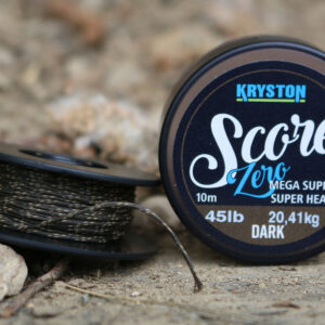 Kryston Score Zero – szybko tonący przypon bezołowiowy – błotnisty brąz – 45 lb / 10 m
