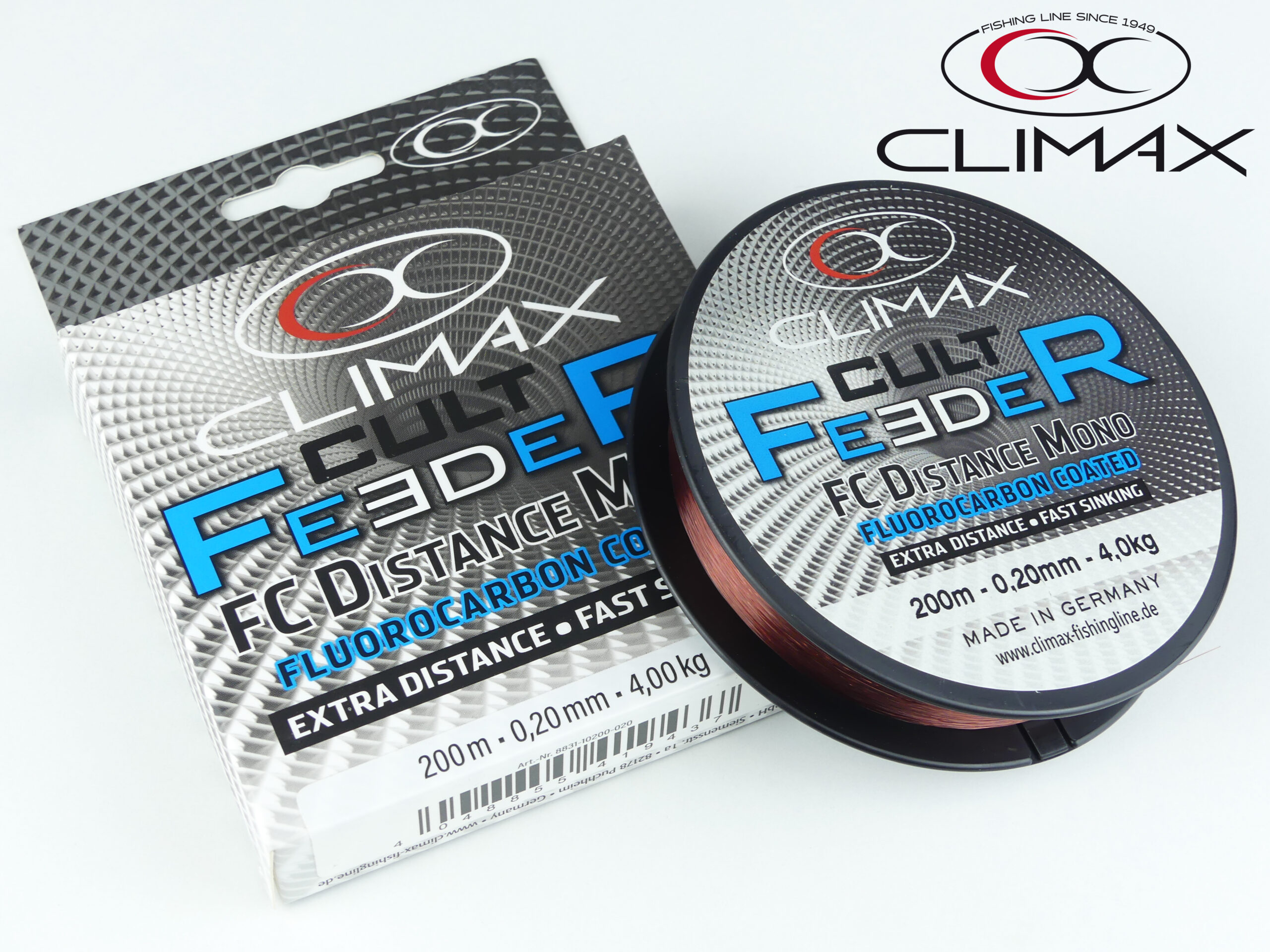 Climax CULT Feeder Distance Mono – żyłka feederowa premium – złoto-brązowa