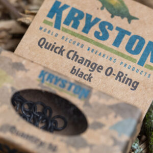 Kryston Quick Change O-Ring – szybkozłączka do przyponów karpiowych – czarna