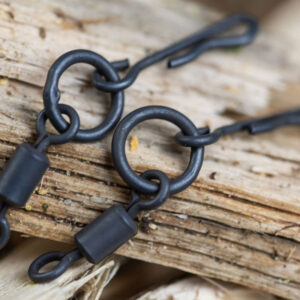 Kryston Quick Change O-Ring Swivel – krętlik szybkiej wymiany z pierścieniem – czarny