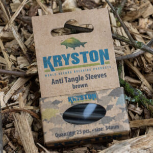 Kryston Anti Tangle Sleeves – rękawy antysplątaniowe do zestawów karpiowych – brązowe