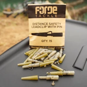 Forge Tackle Bezpieczny klips do ciężarka Distance z bolcem