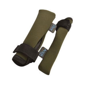 Aqua Neoprene Tip and Butt Protectors – Pair