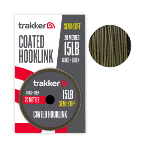 Trakker Semi Stiff Coated Hooklink – średnio sztywna plecionka przyponowa w otulinie