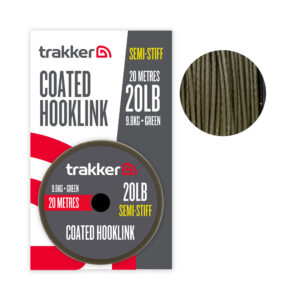 Trakker Semi Stiff Coated Hooklink – średnio sztywna plecionka przyponowa w otulinie