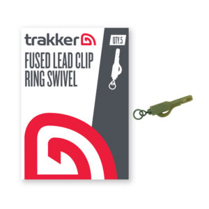 Trakker Fused (Ring Swivel) – Klips do ciężarka z krętlikiem z kółkiem