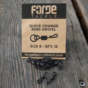 Forge Tackle Krętlik Quick Change z kółkiem – rozmiar 8