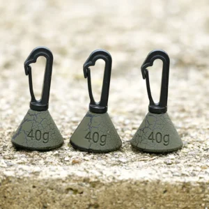 Forge Tackle Back Lead 20-40 g 3 szt. – zielony/brązowy
